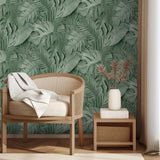 DecoratorsBest Large Photoreal Tropical Leaves Green Wallpaper