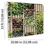 DecoratorsBest Vertical Garden Green Wallpaper