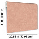 DecoratorsBest Faux Concrete Plaster Texture Terracotta Wallpaper