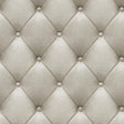DecoratorsBest Faux Plush Quilted Diamond Upholstery Beige Wallpaper