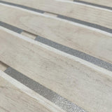 DecoratorsBest Horizontal Wood Slat Beige Wallpaper