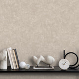 DecoratorsBest Faux Concrete Plaster Texture Taupe Wallpaper