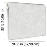 DecoratorsBest Faux Concrete Plaster Texture Light Grey Wallpaper