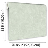 DecoratorsBest Faux Concrete Plaster Texture Light Green Wallpaper