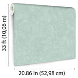 DecoratorsBest Faux Concrete Plaster Texture Green Wallpaper