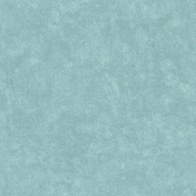 DecoratorsBest Faux Concrete Plaster Texture Aqua Wallpaper