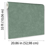 DecoratorsBest Faux Concrete Plaster Texture Dark Green Wallpaper