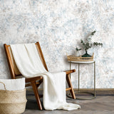 DecoratorsBest Luxurious Marble Blue Grey Wallpaper