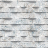DecoratorsBest Wavy Marble Stripe Blue Grey Wallpaper