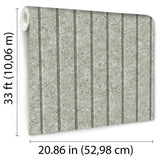 DecoratorsBest Corkboard Stripe Sage Green Wallpaper