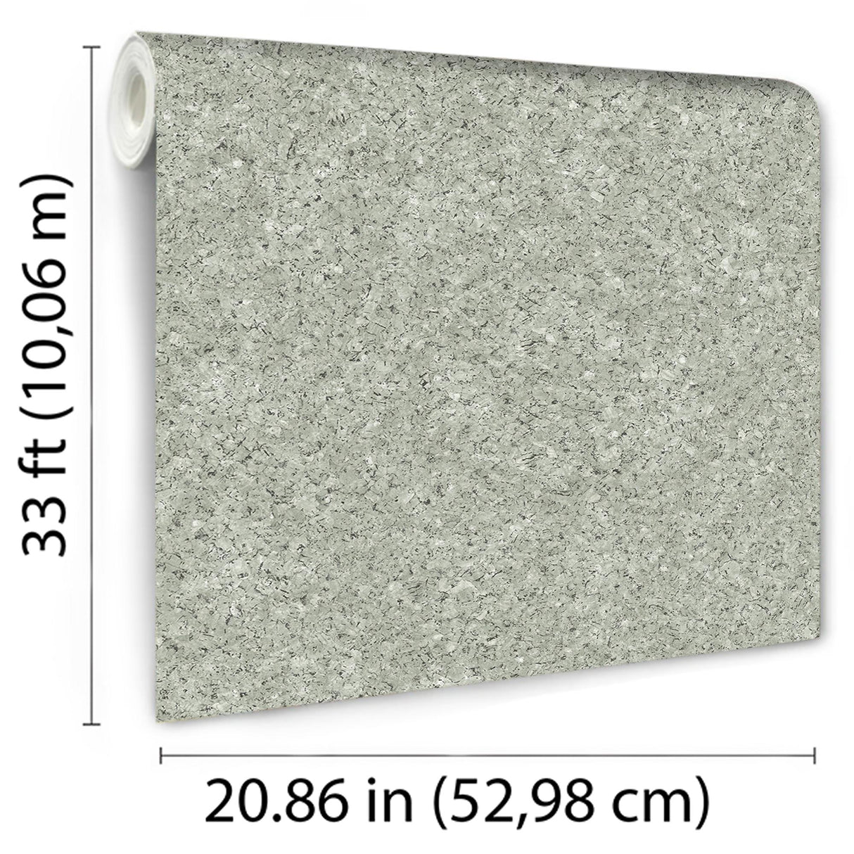 DecoratorsBest Cork Texture Sage Green Wallpaper