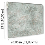 DecoratorsBest Luxurious Marble Green Wallpaper