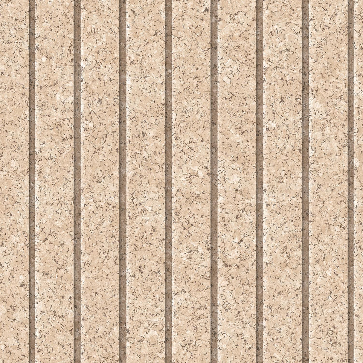 DecoratorsBest Corkboard Stripe Natural Light Wallpaper
