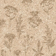 DecoratorsBest Herbarium Hues Herbs & Grasses Natural Light Cork Texture Wallpaper