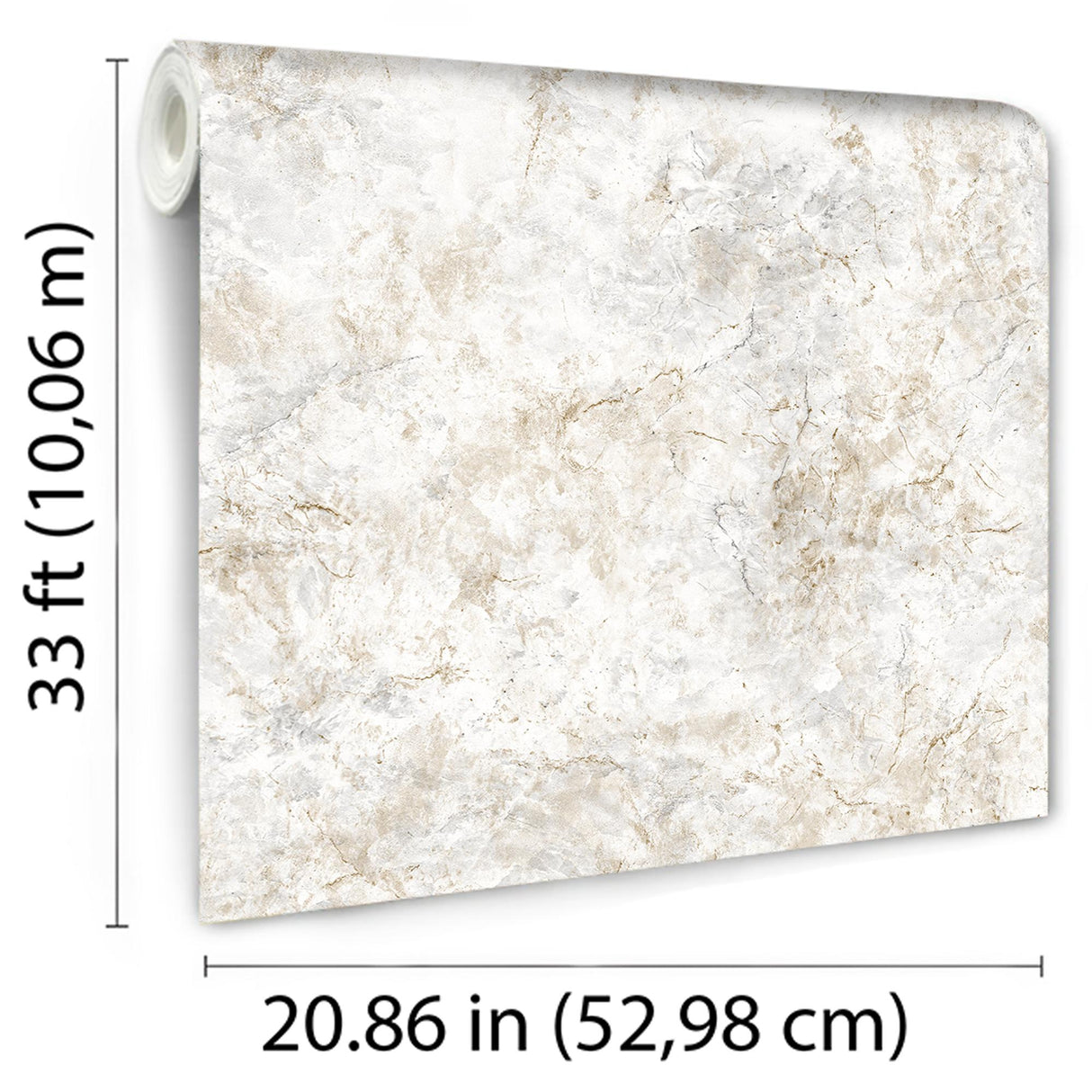 DecoratorsBest Luxurious Marble Light Beige Wallpaper