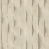 DecoratorsBest Wavy Wood Slat Ecru Light Natural Wood Wallpaper