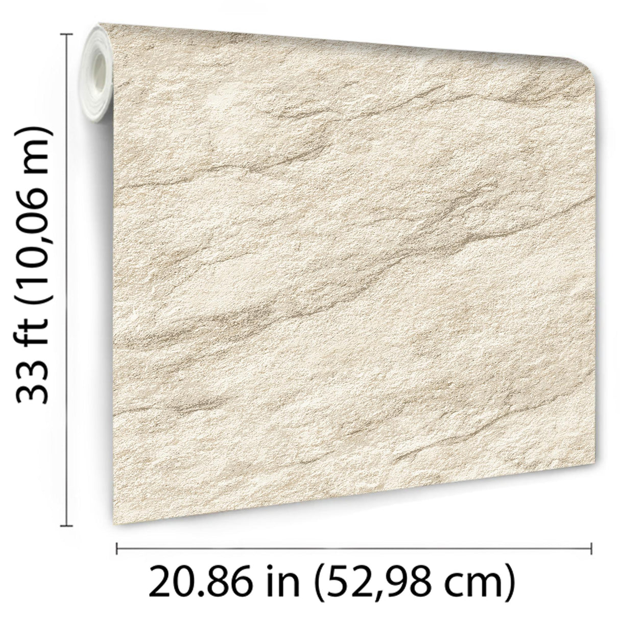 DecoratorsBest Stone Serenity Natural Wallpaper