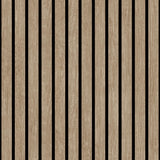 DecoratorsBest Modern Wood Slat Taupe Wallpaper