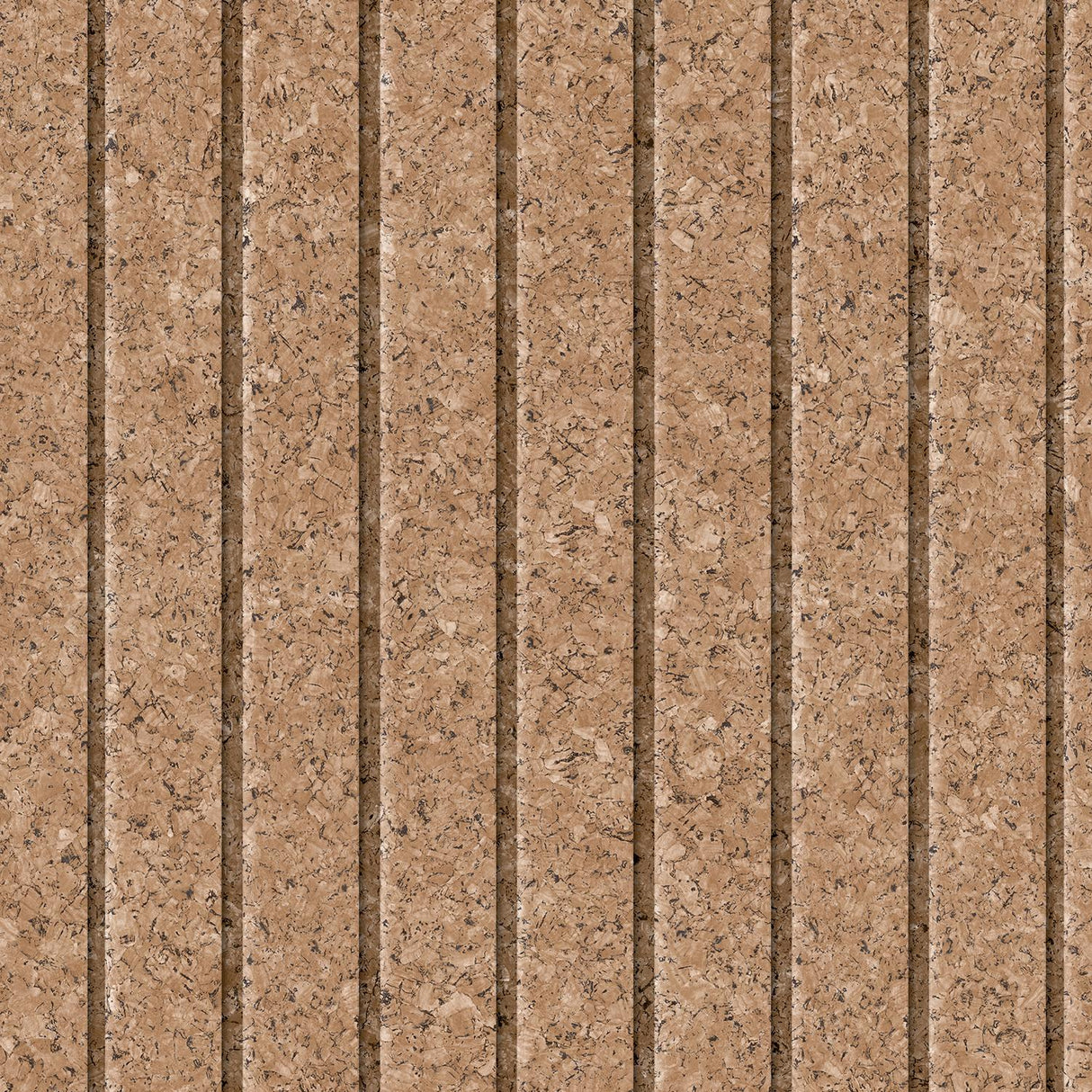 DecoratorsBest Corkboard Stripe Natural Brown Wallpaper