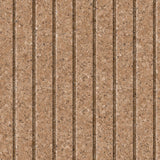 DecoratorsBest Corkboard Stripe Natural Brown Wallpaper