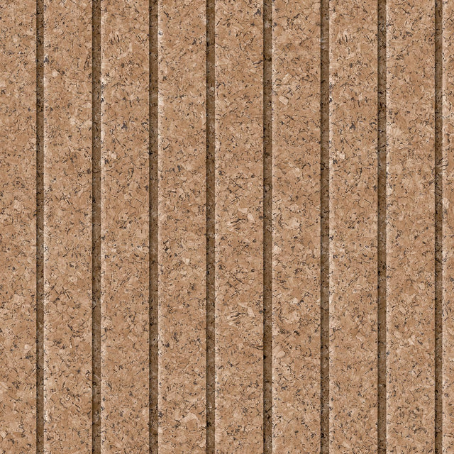 DecoratorsBest Corkboard Stripe Natural Brown Wallpaper