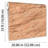 DecoratorsBest Stone Serenity Terracotta Wallpaper