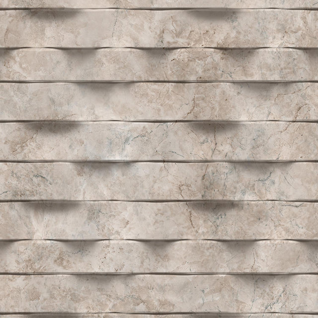 DecoratorsBest Wavy Marble Stripe Taupe Wallpaper