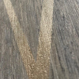 DecoratorsBest Chevron Woodgrain Blue Grey Wallpaper