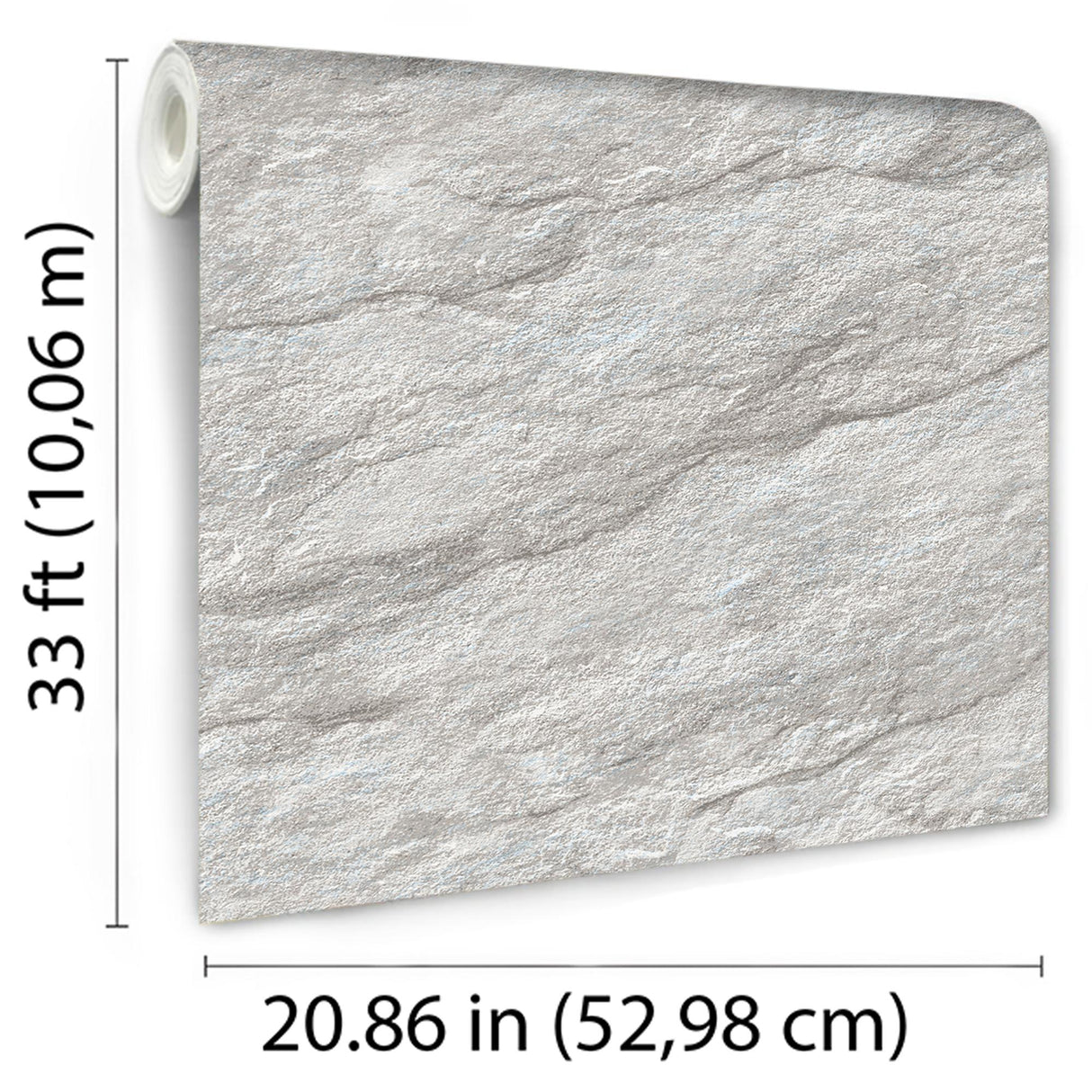 DecoratorsBest Stone Serenity Grey Wallpaper