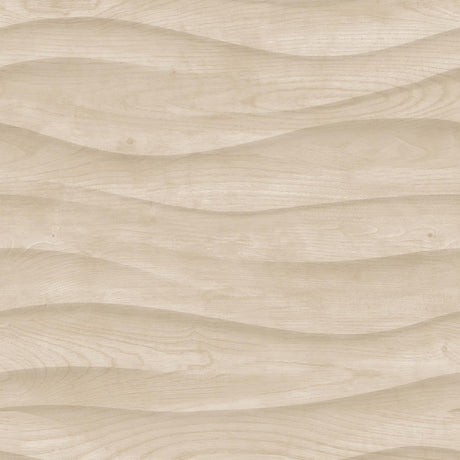 DecoratorsBest Natural Drift Wavy Wood Beige Wallpaper