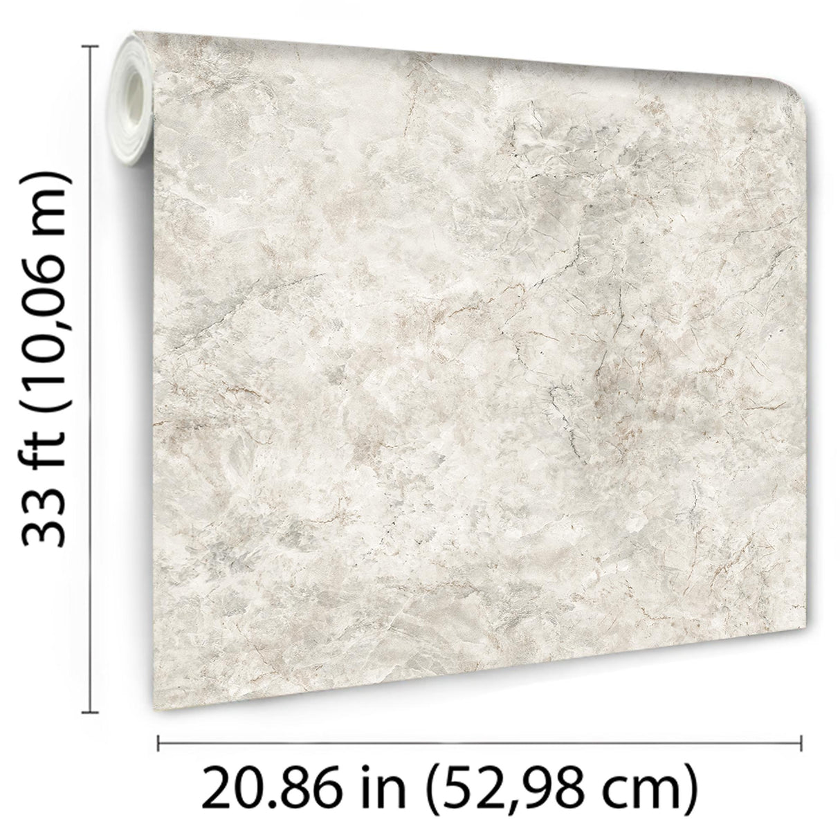 DecoratorsBest Luxurious Marble Grey Beige Wallpaper