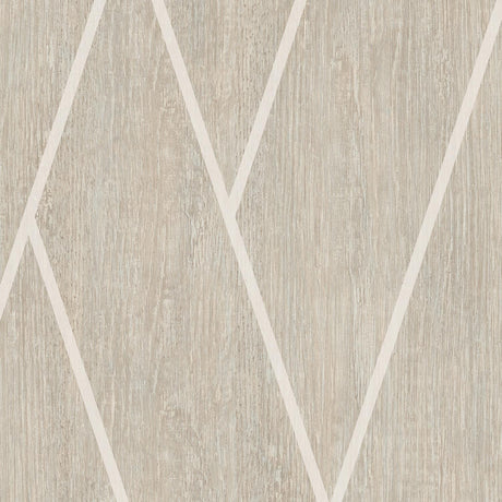 DecoratorsBest Chevron Woodgrain Beige Wallpaper