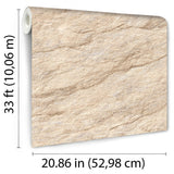DecoratorsBest Stone Serenity Beige Wallpaper
