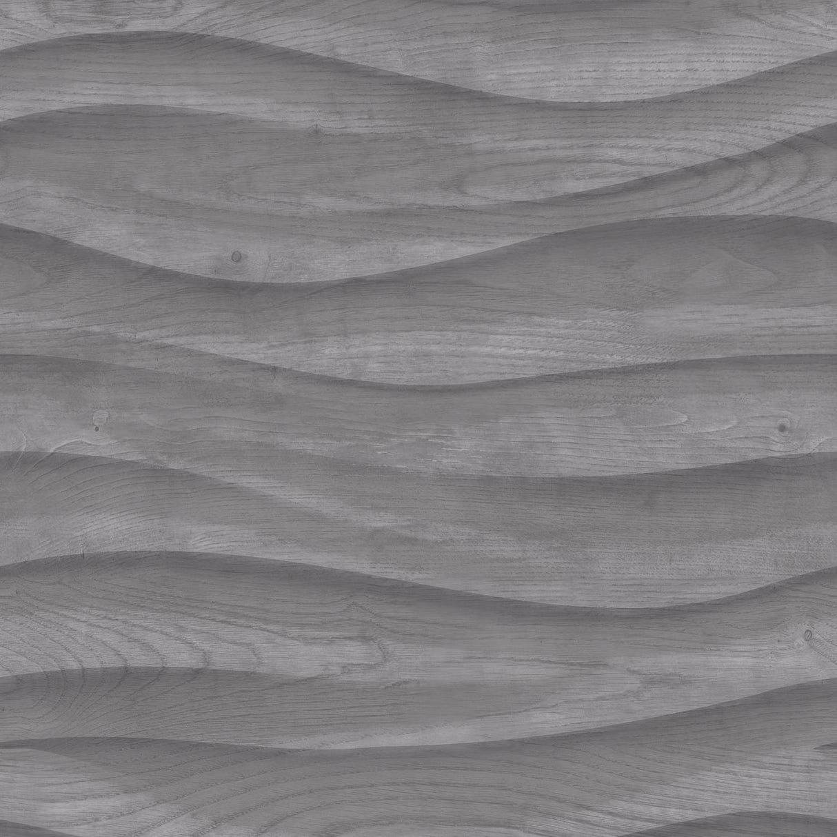 DecoratorsBest Natural Drift Wavy Wood Dark Grey Wallpaper
