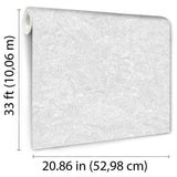 DecoratorsBest Fern Texture White Wallpaper