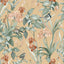 DecoratorsBest Mint Birds and Dragonflies Botanical Ocher Ground Wallpaper