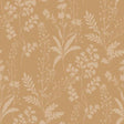 DecoratorsBest Wildflower Silhouettes Yellow Wallpaper