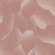 DecoratorsBest Graphic Leaves Blush with Foil Accents Wallpaper