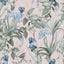 DecoratorsBest Mint Birds and Dragonflies Botanical Dust Pink Ground Wallpaper