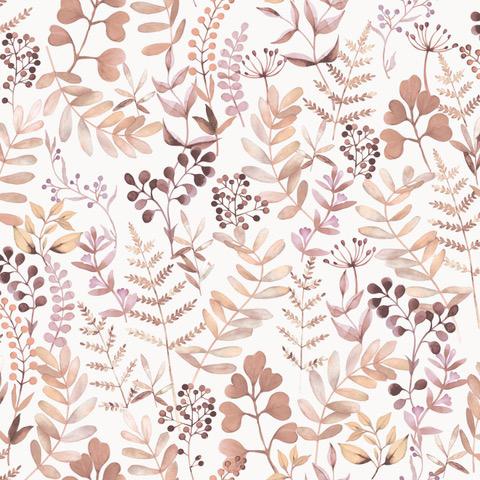 DecoratorsBest Olivia Botanical Pink Wallpaper