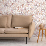 DecoratorsBest Olivia Botanical Pink Wallpaper