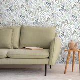 DecoratorsBest Olivia Botanical Green Wallpaper