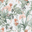 DecoratorsBest Mint Birds and Dragonflies Botanical Green Wallpaper