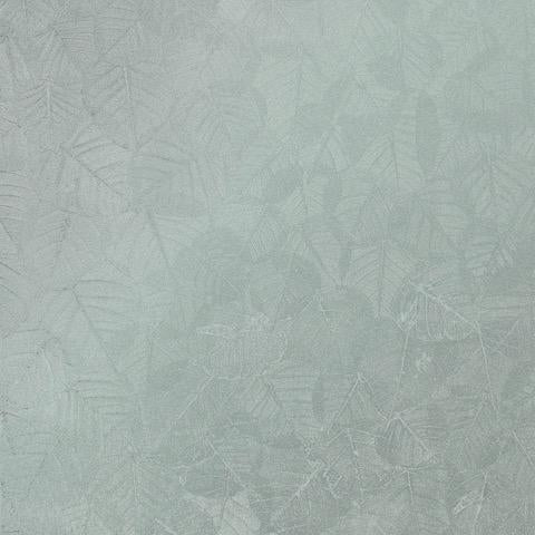 DecoratorsBest Luminous Leaf Collage Green on Foil with Ultra Fine Emboss Wallpaper