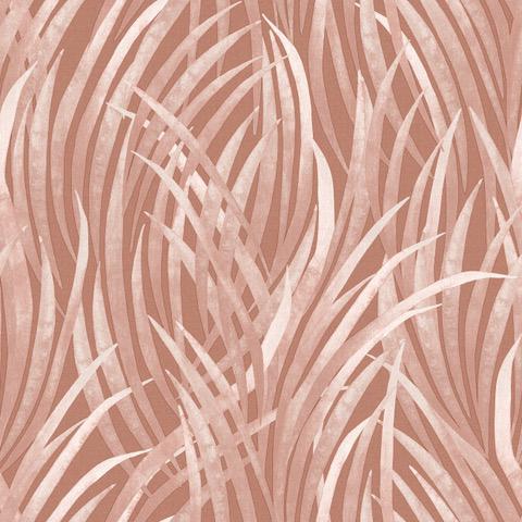DecoratorsBest Adelia Tall Grass Terracotta Wallpaper