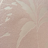 DecoratorsBest Wildflower Silhouettes Pink Wallpaper