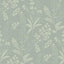 DecoratorsBest Wildflower Silhouettes Pale Green Sage Wallpaper