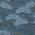 DecoratorsBest Bonsai Grove Blue Wallpaper