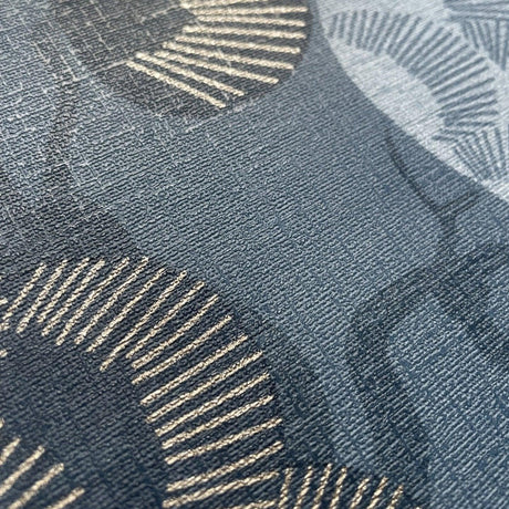 DecoratorsBest Bonsai Grove Blue Wallpaper