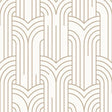 DecoratorsBest Arch Deco White & Gold Wallpaper
